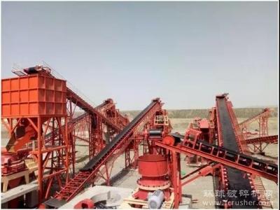 成都大宏立新建时产1000吨砂石骨料生产线在新疆顺利投产